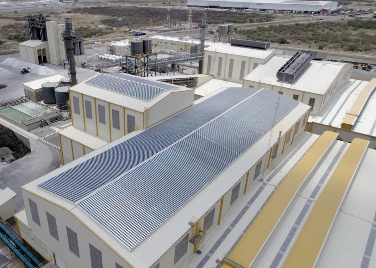 Industria con una buena ventilación en un entorno caliente en México
