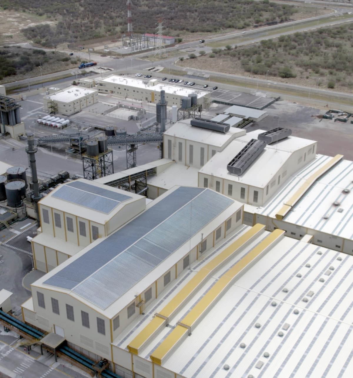 Nave industrial que se encuentra en México y cuenta con una buena ventilación por gravedad