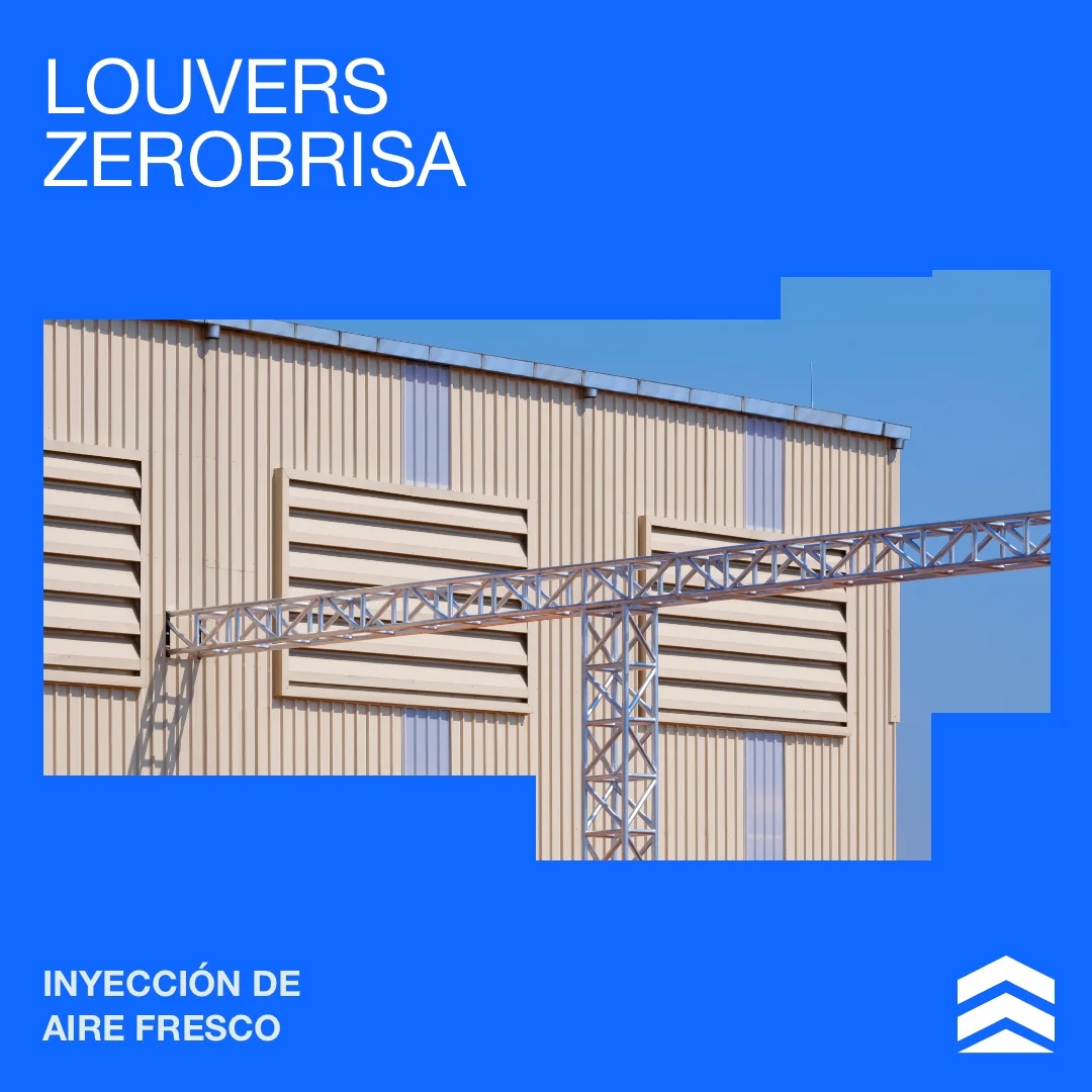 Louvers industriales Zerobrisa